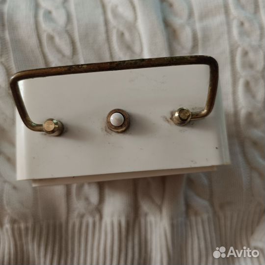 Часы будильник янтарь СССР