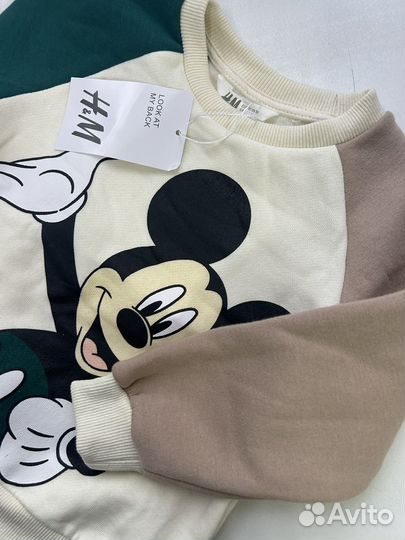 Костюмы Н&М на флисе с Микки 2-6лет