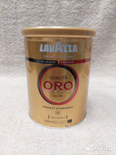 Кофе молотый Lavazza Qualita Oro 250 грамм (банка)