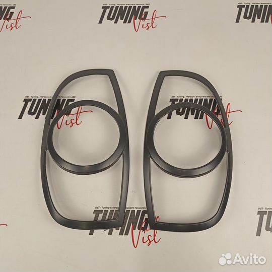 Chevrolet Niva - Накладки на задние фонари нзф