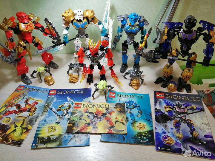 Коллекция Lego bionicle