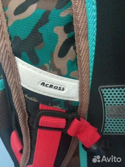 Школьный ортопедический рюкзак аcross