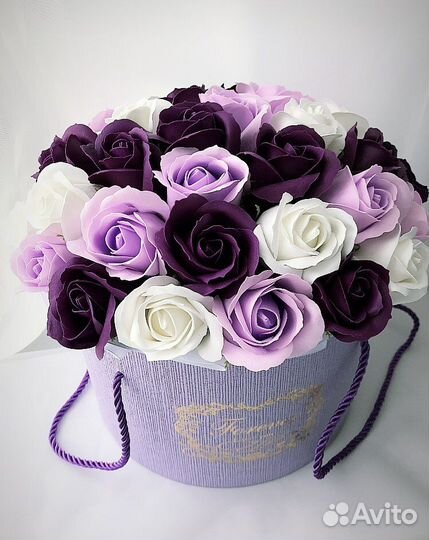 Букет из мыльных роз на выпускной