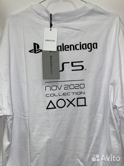 Balenciaga футболка PlayStation 5