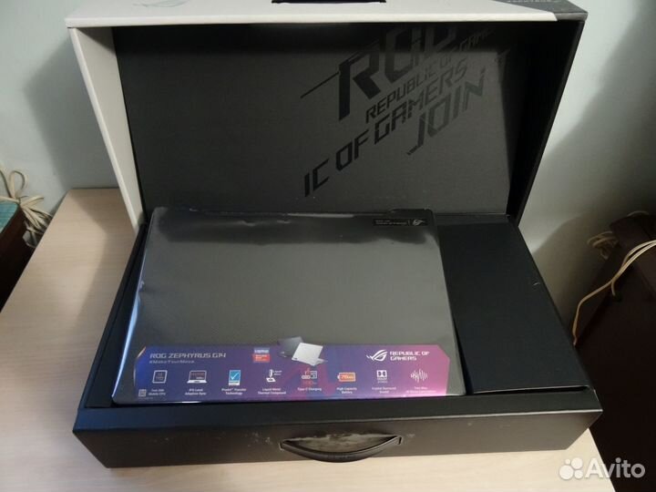 Ноутбук asus rog zephyrus G14-GA401QC