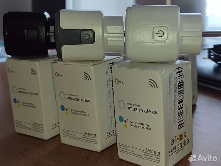 Умная розетка 20А (Алиса, Маруся, Tuya)