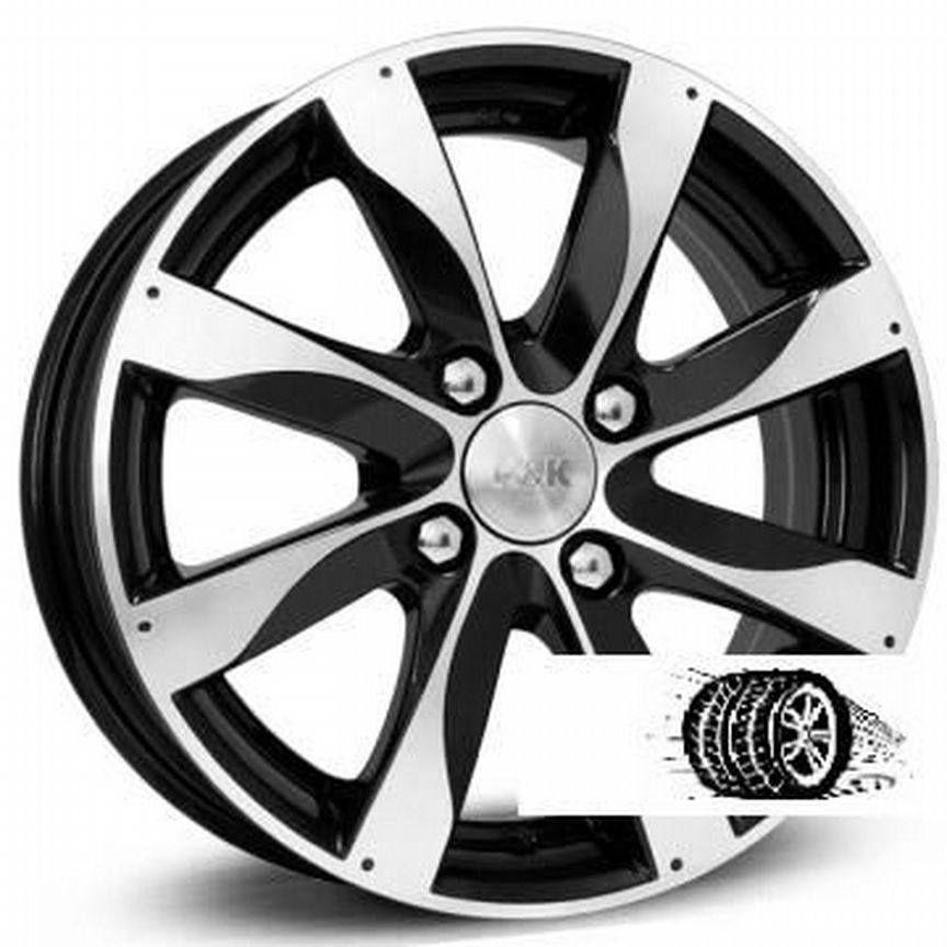 Литые диски K&K 5.5×R14 4×98