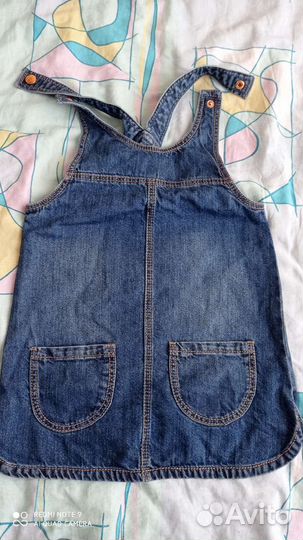 Джинсовый сарафан и комбинезон