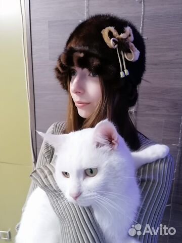 Шапка норковая женская