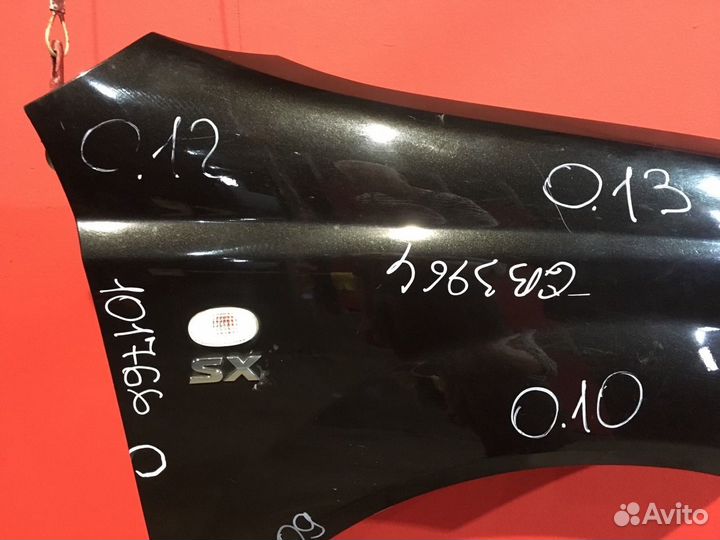 Крыло переднее правое Chevrolet Aveo T200 хетчбэк