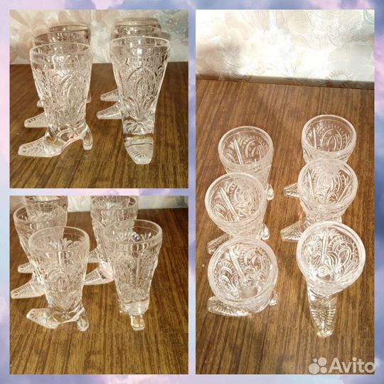 Рюмки хрустальные СССР