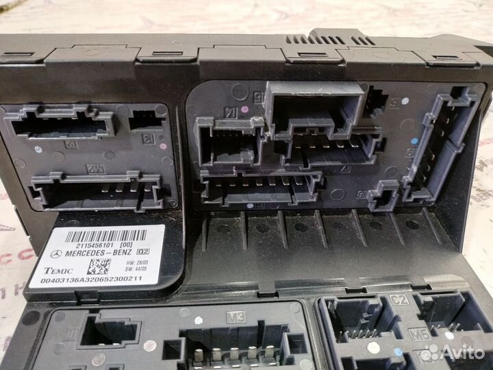 Блок SAM w211 Mercedes передний рест