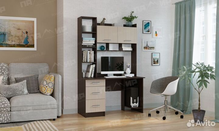 Стол пкс-5 венге / дуб белфорт