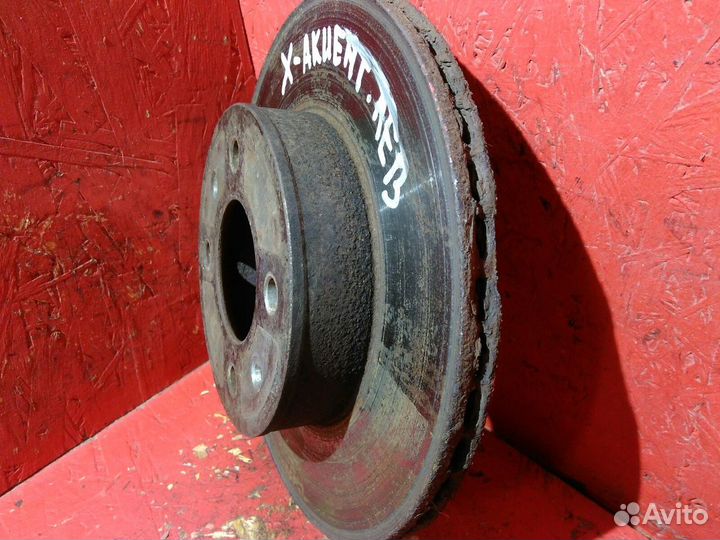 Диск тормозной передний Хендай Акцент