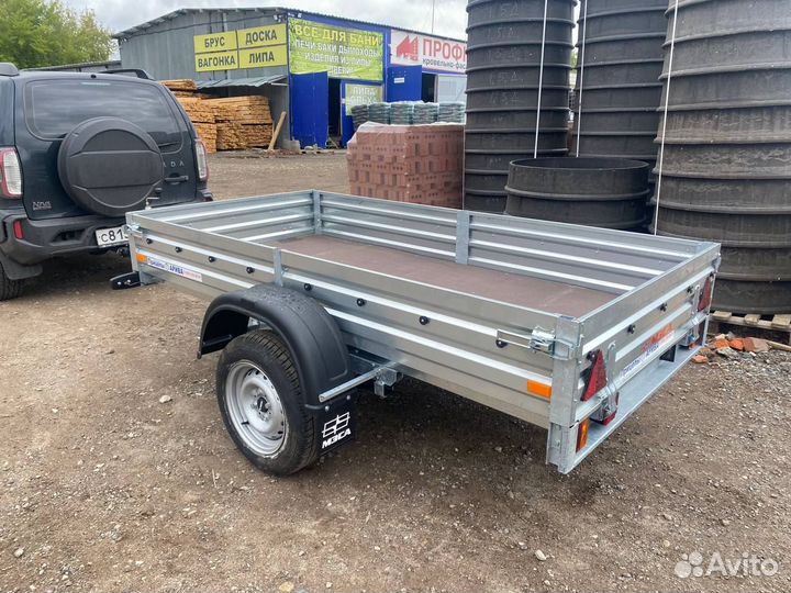 Прицеп легковой для дома и дачи. 2,4 на 1,21м