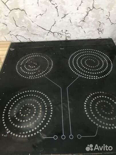 Электроплита стеклокерамика бу