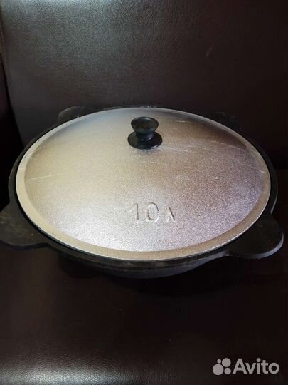 Казан чугунный узбекский