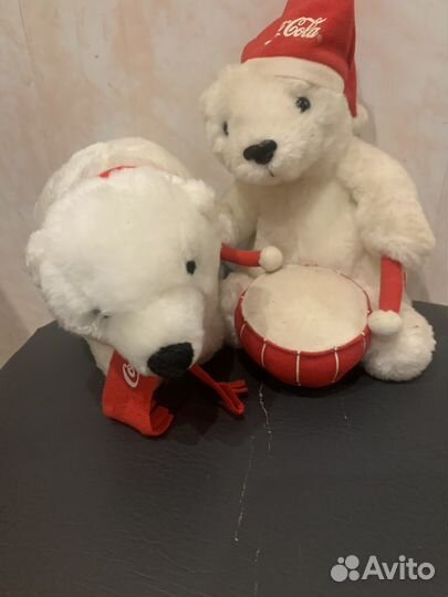 Коллекция белых Медведей coca-cola,большой миша