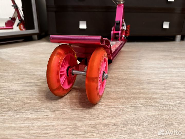 Самокат детский трехколесный складной бу