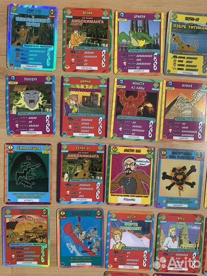 Карточки скуби ду