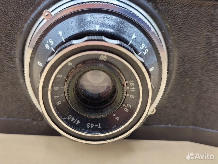 Фотоаппарат Смена 6 объектив Ломо Т-43 4/40 СССР