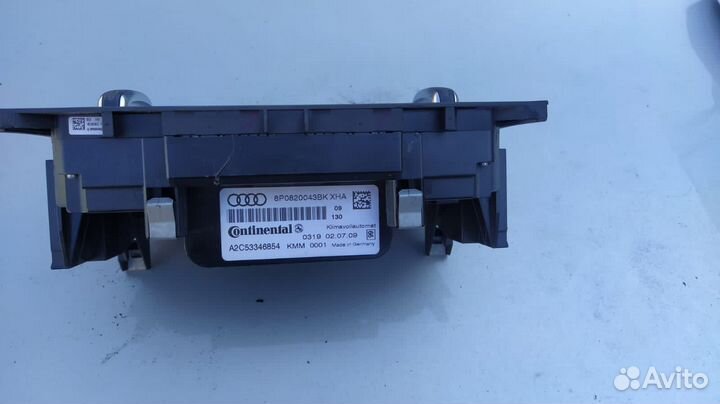 Блок климат контроля audi