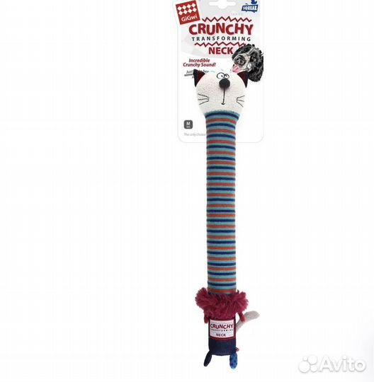 Игрушка для животных GiGwi Кот с пищалкой