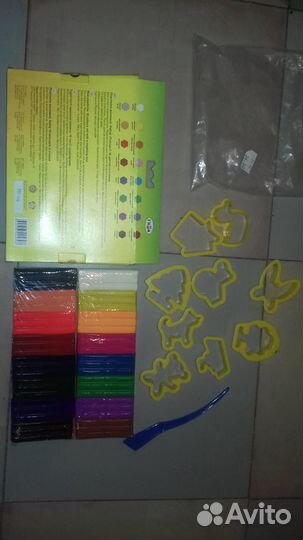 Пластилин+ стаканчики-сортеры+домино