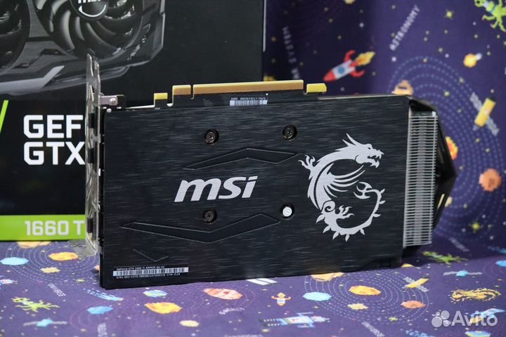 MSI GTX 1660 Ti Armor OC 6gb