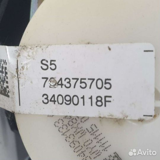 Замок ремня безопасности 7244836 BMW 5 F10/F11/GTF07 0