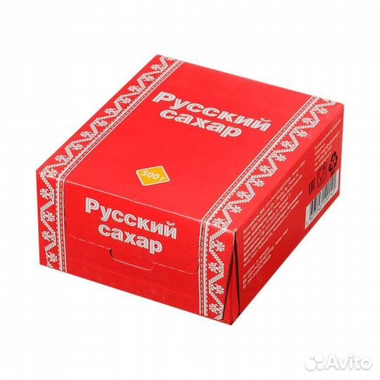 Русский Сахар белый кусковой 500г (опт)