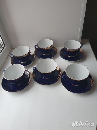 Сливочник Май пары вазы кобальт лфз