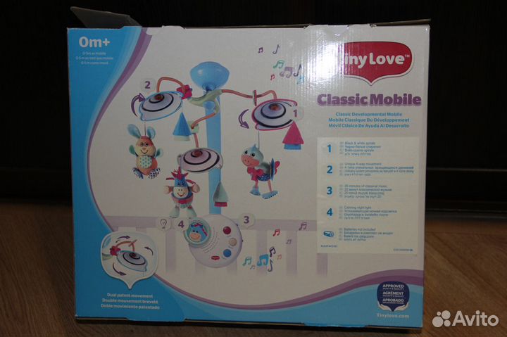 Музыкальный мобиль на кроватку