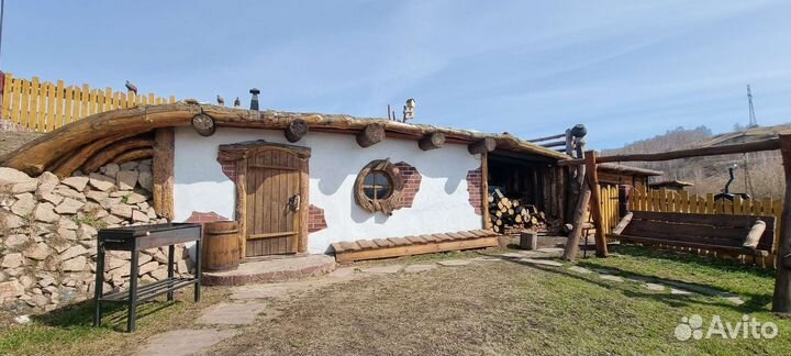 Беседка с мангалом 