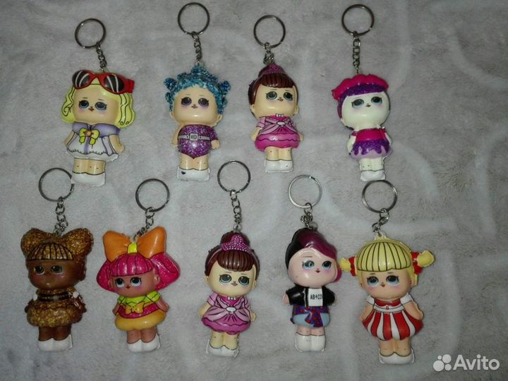 Брелок кукла лол