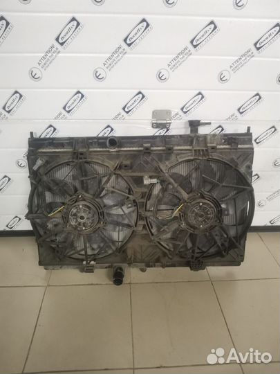 Радиатор охлаждения с дифузором nissan x-trail 32