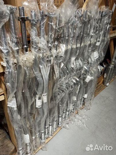 Гриф прямой хром. L-120см (4007LW)