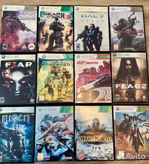 Диски игры Xbox 360 и Psp. Новые