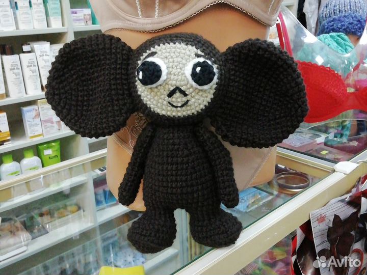 Игрушка Чебурашка. Ручная работа