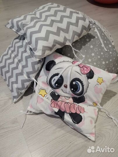 Бортики в детскую кроватку