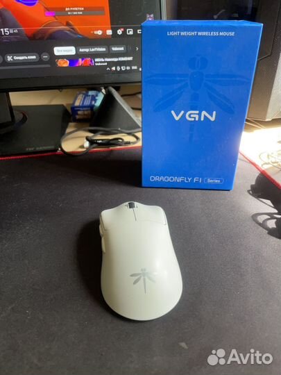 Беспроводная мышь VGN dragonfly f1 pro