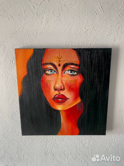 3D картина маслом