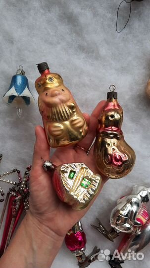 Елочные игрушки СССР