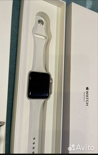 Apple watch 3 42mm silver Витринные, Рассрочка