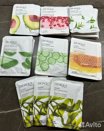 Маски тканевые для лица