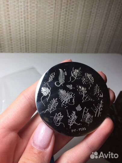 Пластины для стемпинга ногтей