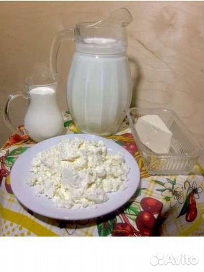 Молоко коровье домашнее
