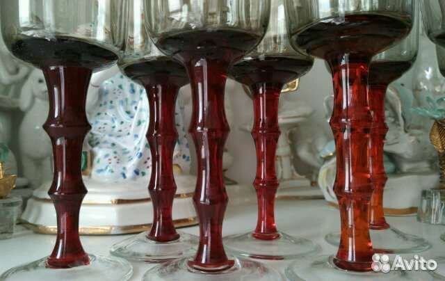 2 рюмки Мещерский цветок 1967 СССР