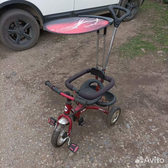 Детский трехколесный велосипед бу