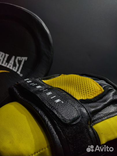 Лапы Everlast Elite Ever Shield (кожа)